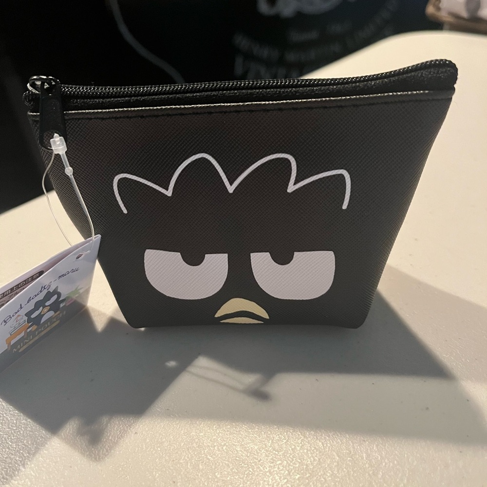 Black Character Pouch. Bad badtz Maru small pouch-coin bag